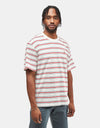 Dickies Lewistown Stripe T-Shirt - Egret