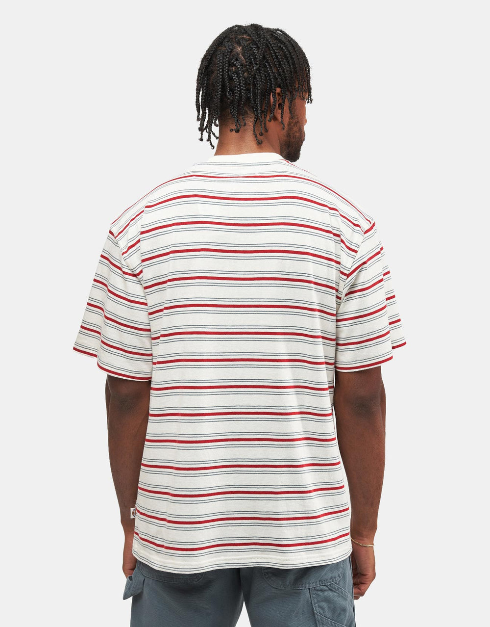 Dickies Lewistown Stripe T-Shirt - Egret