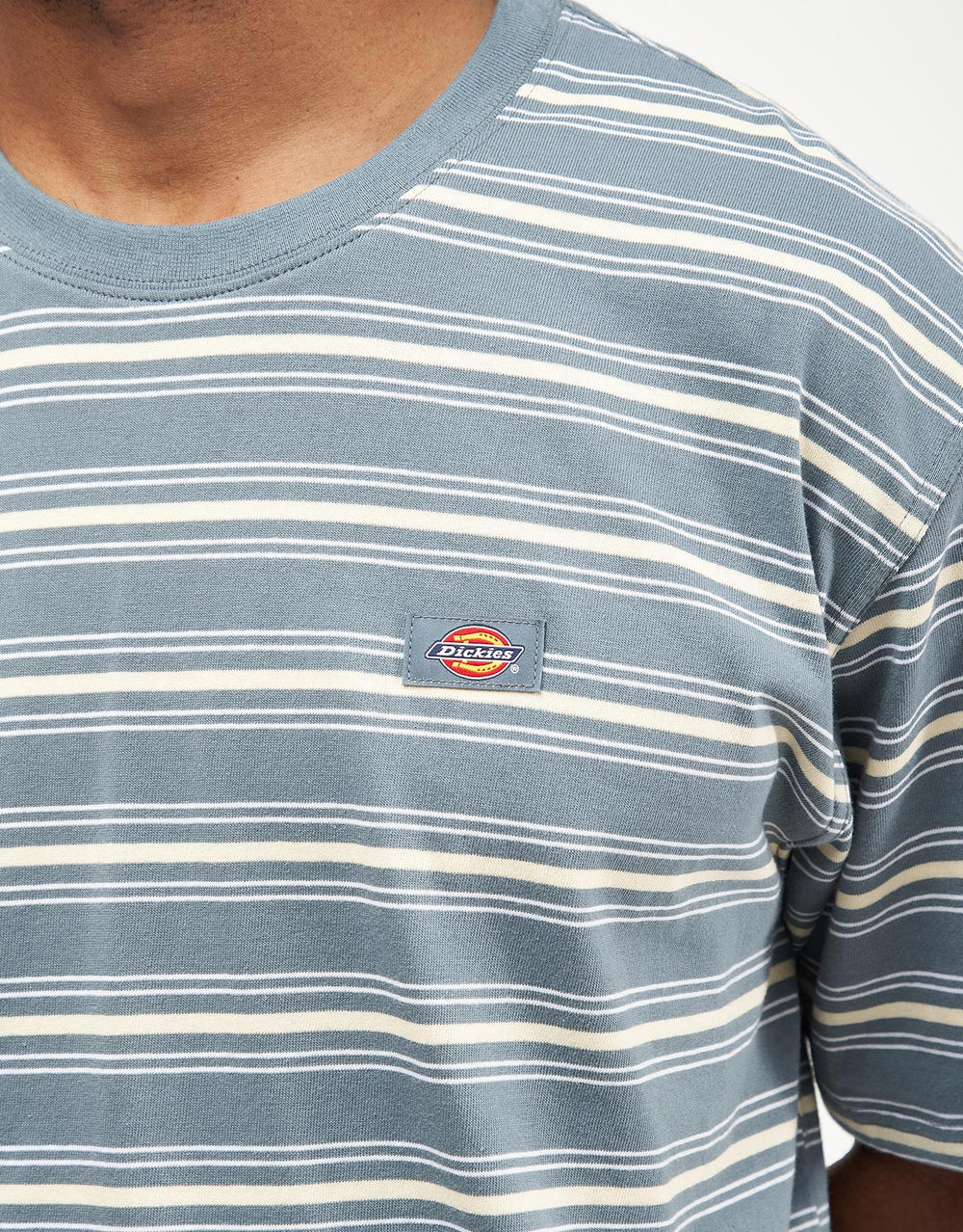 Dickies Lewistown Stripe T-Shirt - Stormy Weather