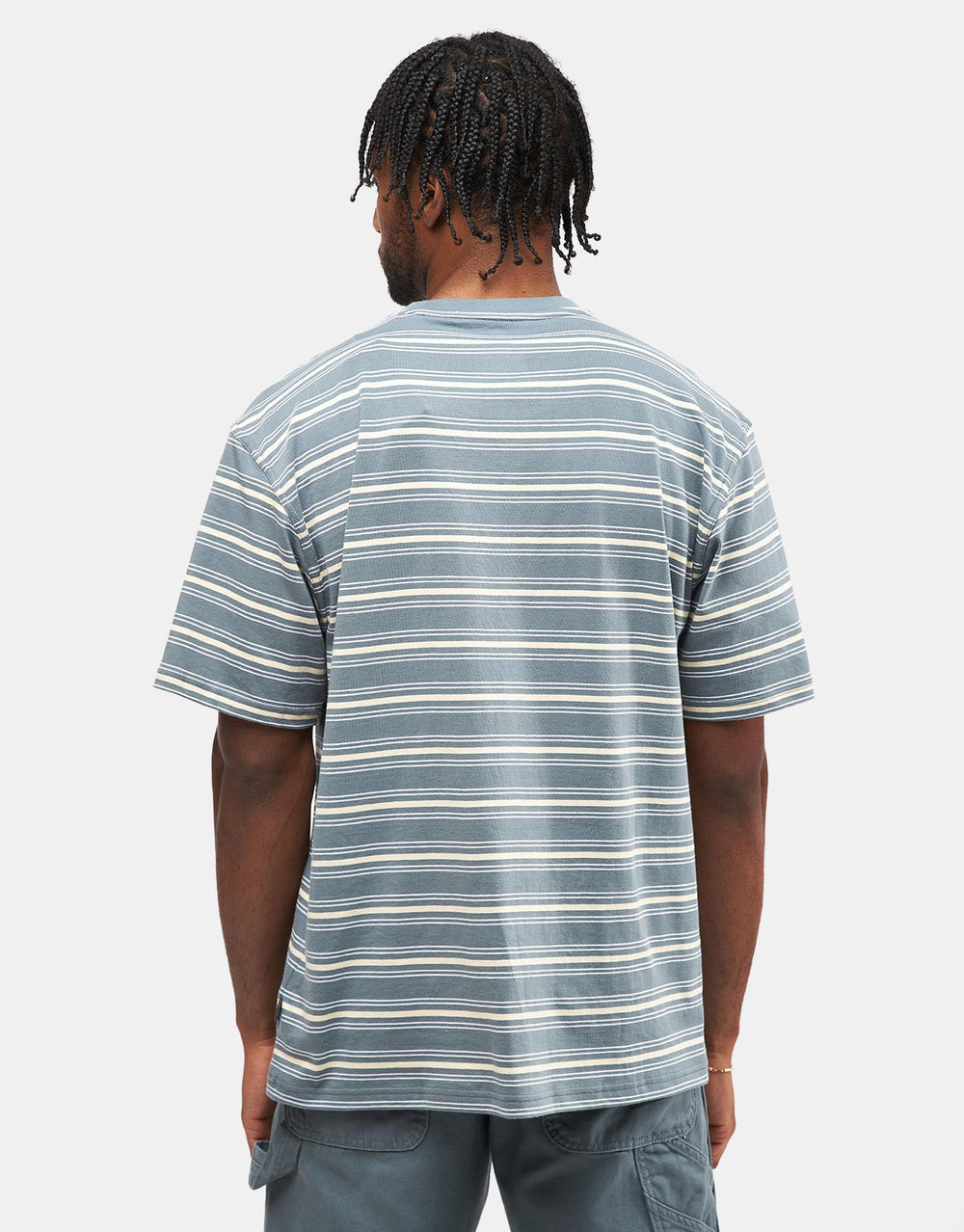 Dickies Lewistown Stripe T-Shirt - Stormy Weather