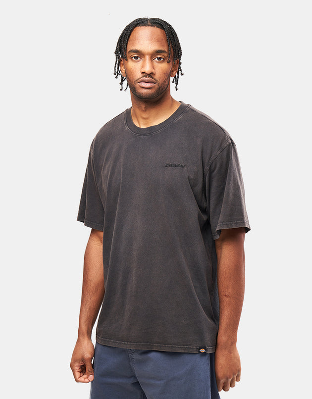 Dickies Plentywood T-Shirt - Dble Dye/Acid Wash Black