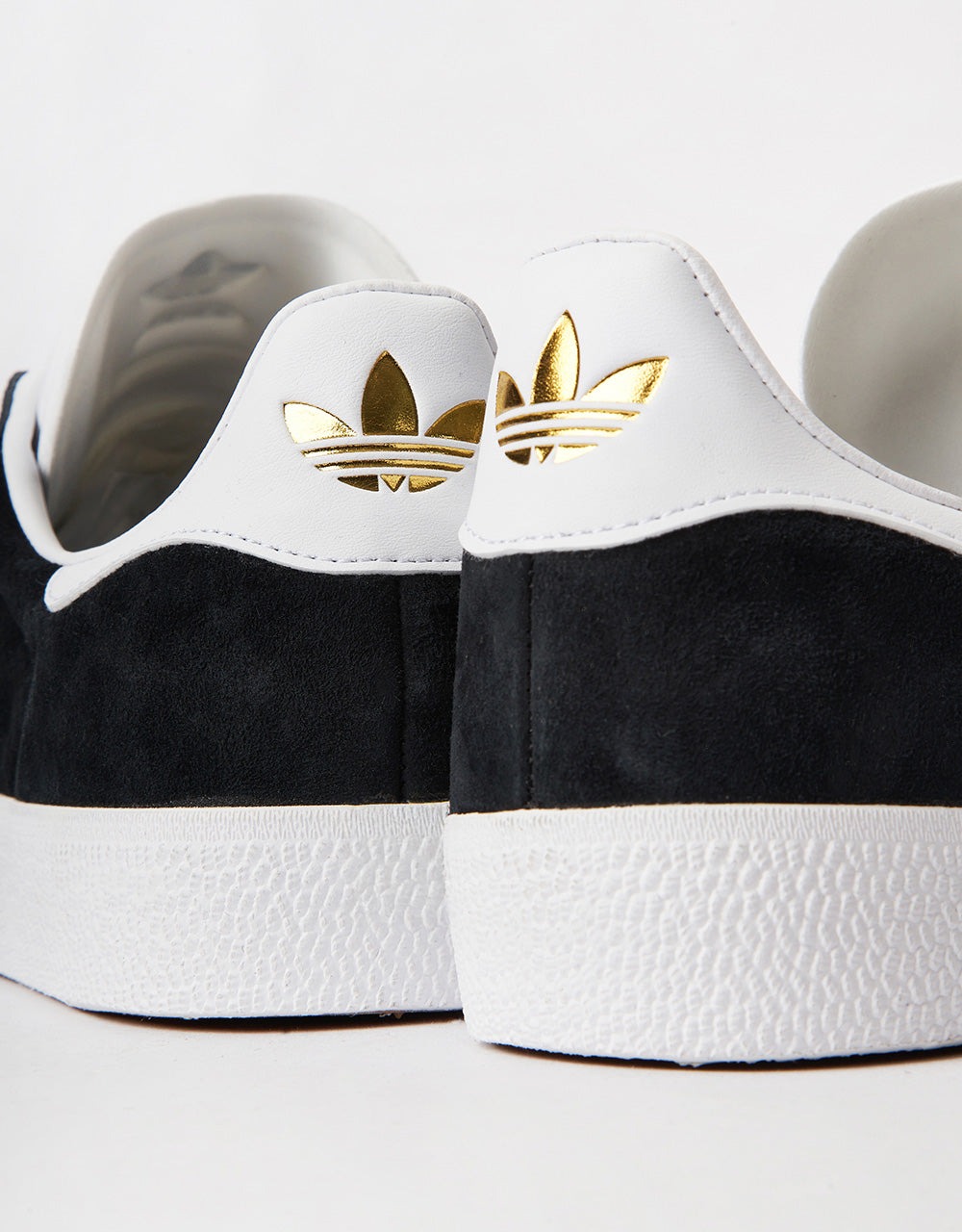 adidas Gazelle ADV Skate Shoes - Core Black/White/Gold Metallic