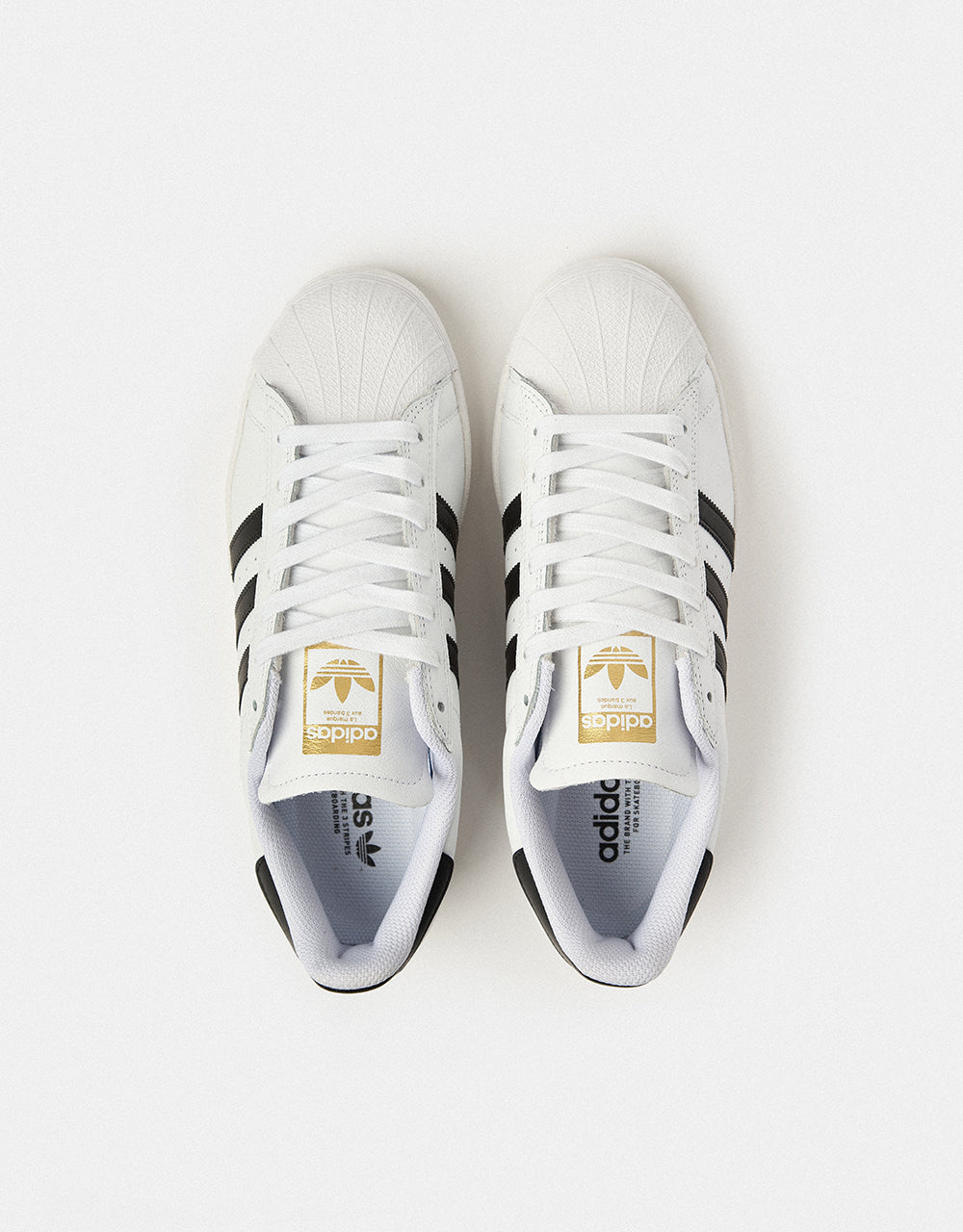 adidas Superstar ADV Skate Shoes - Crystal White/Core Black/White