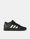 adidas Tyshawn Skate Shoes - Core Black/Ftw White/Gold Metallic