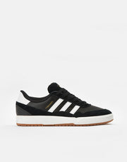 adidas Tyshawn II Skate Shoes - Core Black/White/Gum