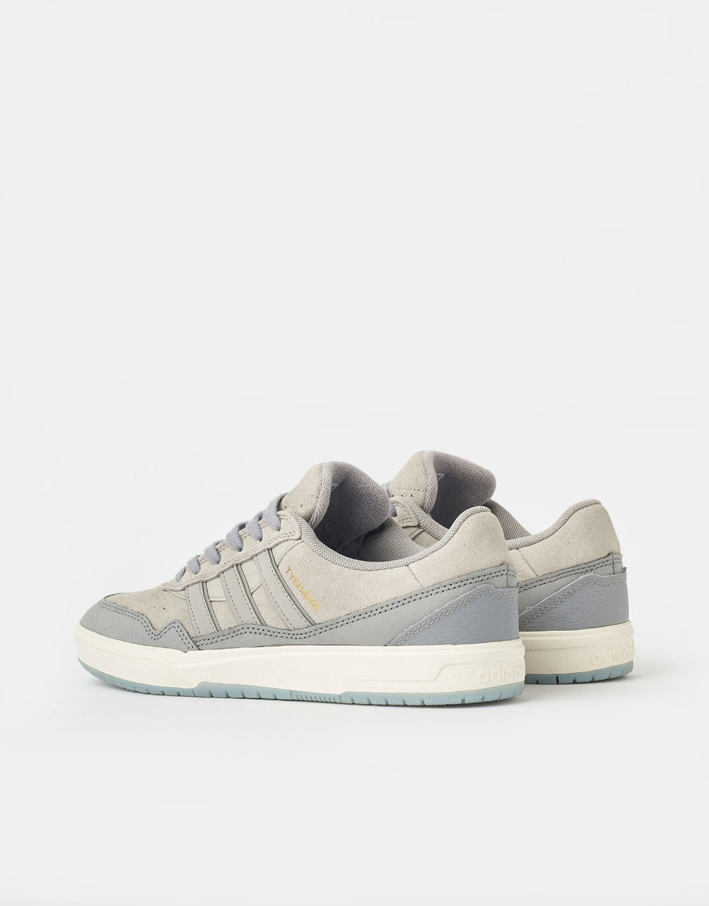 adidas Tyshawn II Skate Shoes - Light Onix/Clear Granite/Chalk White