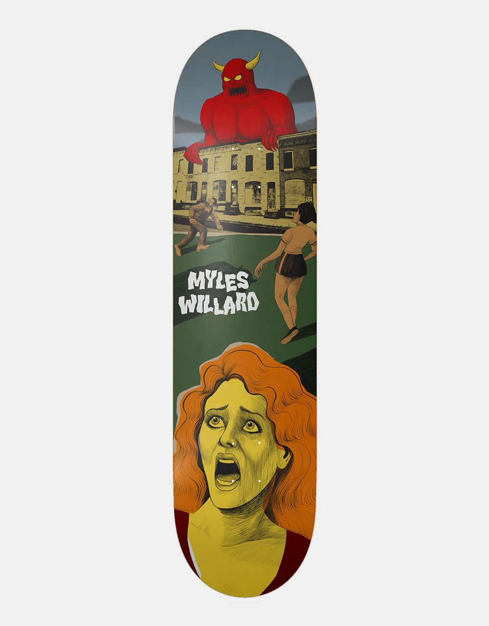 Toy Machine Willard Horror Show Skateboard Deck - 8.38"