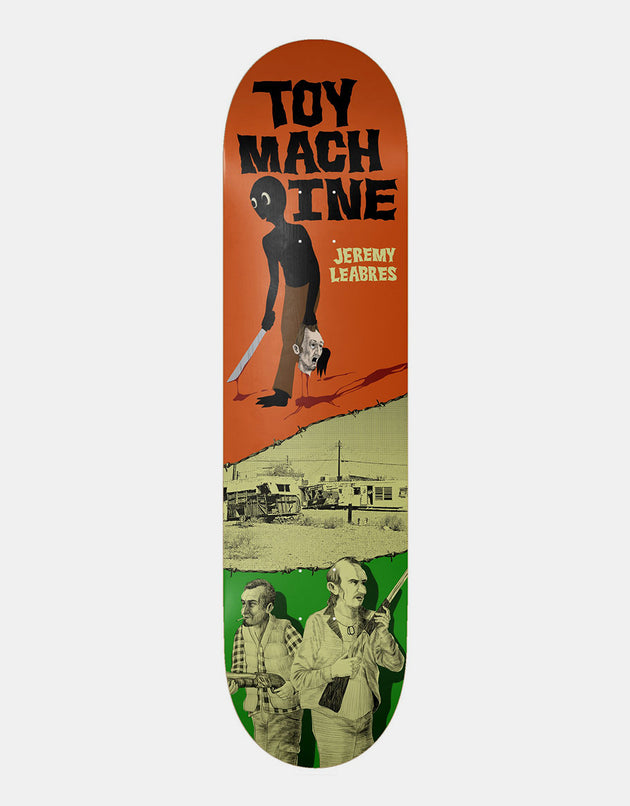 Toy Machine Leabres Horror Show Skateboard Deck - 8.25"