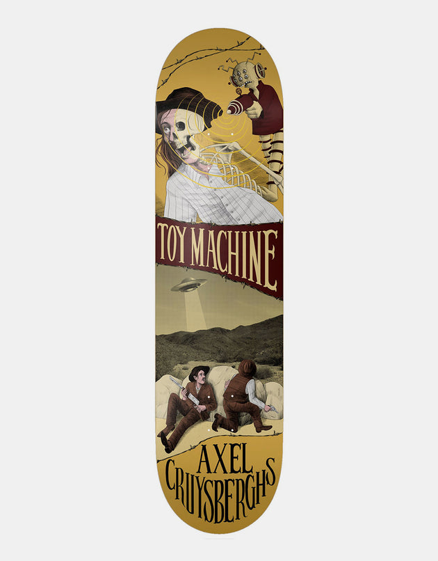 Toy Machine Axel Horror Show Skateboard Deck - 8.5"