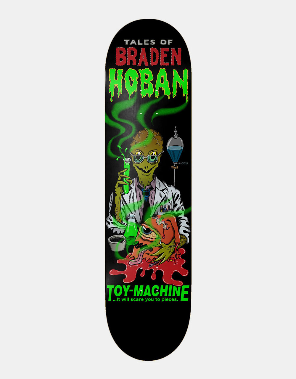 Toy Machine Hoban Mad Scientist Skateboard Deck - 8.38"