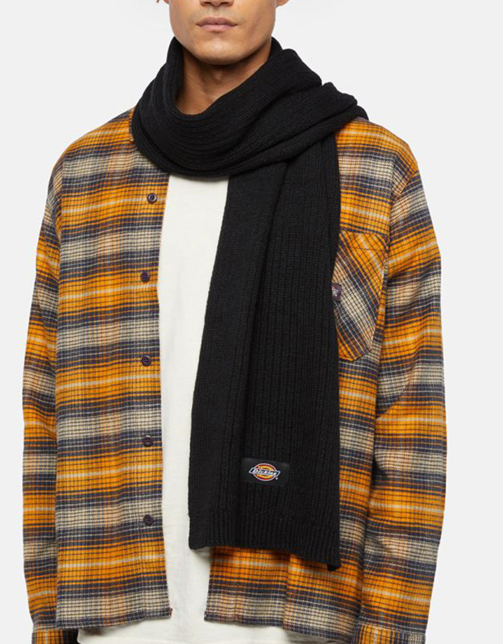 Dickies Rib Scarf - Black