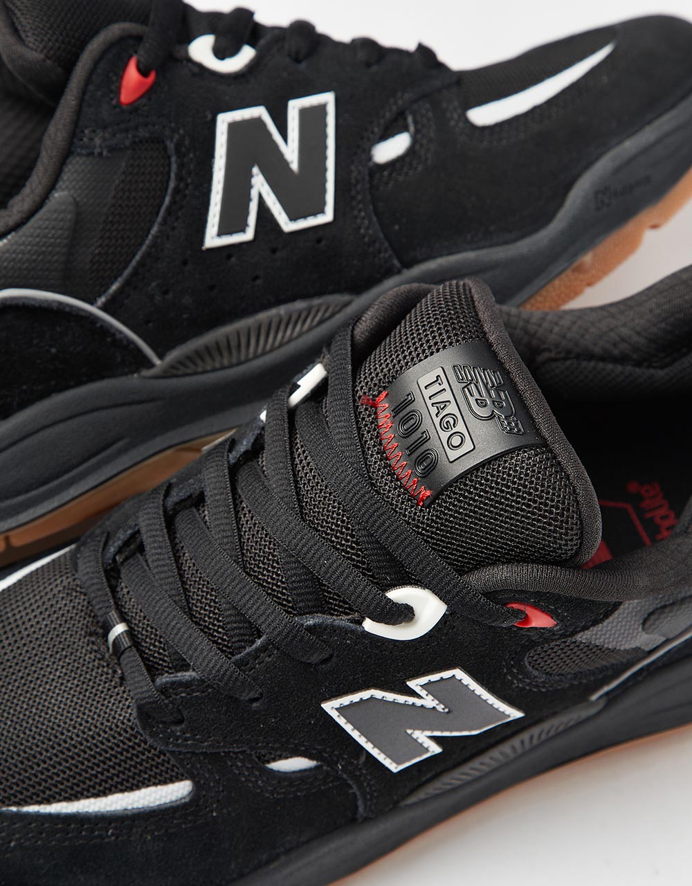 New Balance Numeric 1010 Tiago Lemos Skate Shoes - Black/Gum