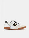 New Balance Numeric 600 Tom Knox Skate Shoes - White/Black