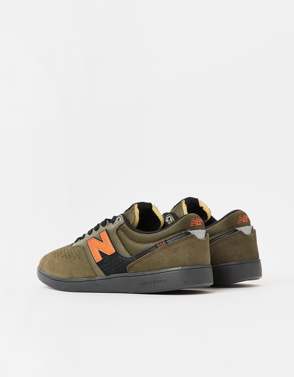 New Balance Numeric 508 Brandon Westgate Skate Shoes - Olive/Rust