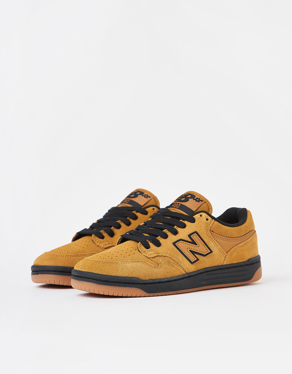 New Balance Numeric 480 Skate Shoes - Tobacco/Black