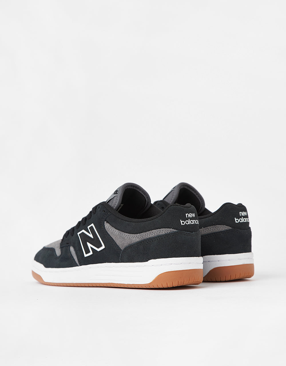 New Balance Numeric 480 Skate Shoes - Black/Grey