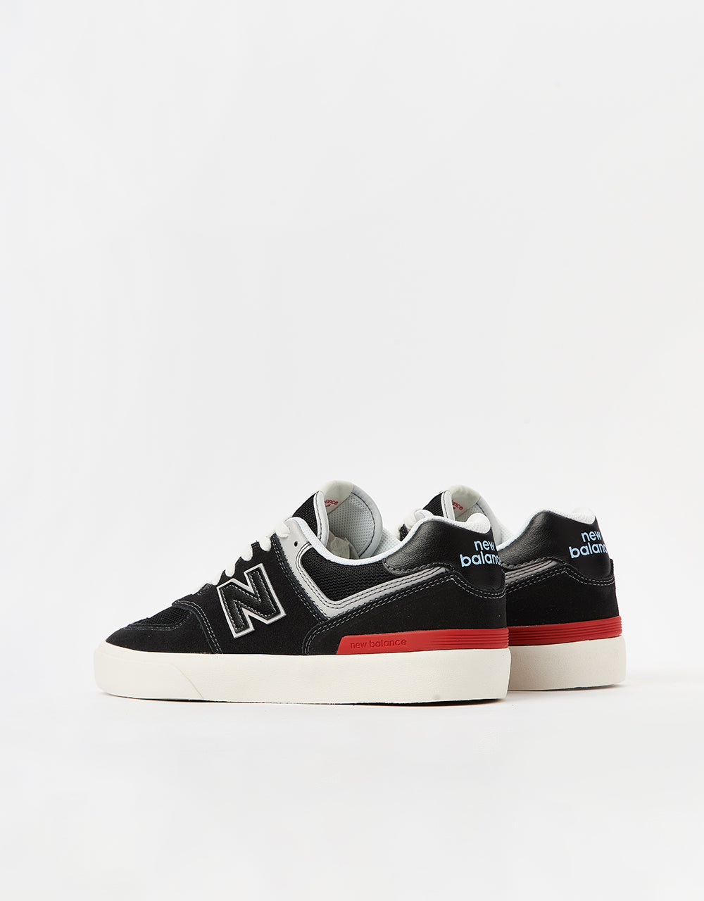 New Balance Numeric 574 Skate Shoes - Black/Grey