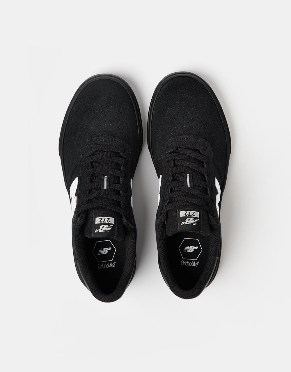 New Balance Numeric 272 Skate Shoes - Black/White/Black