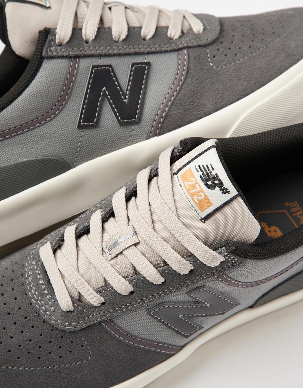 New Balance Numeric 272 Skate Shoes - Grey/Black