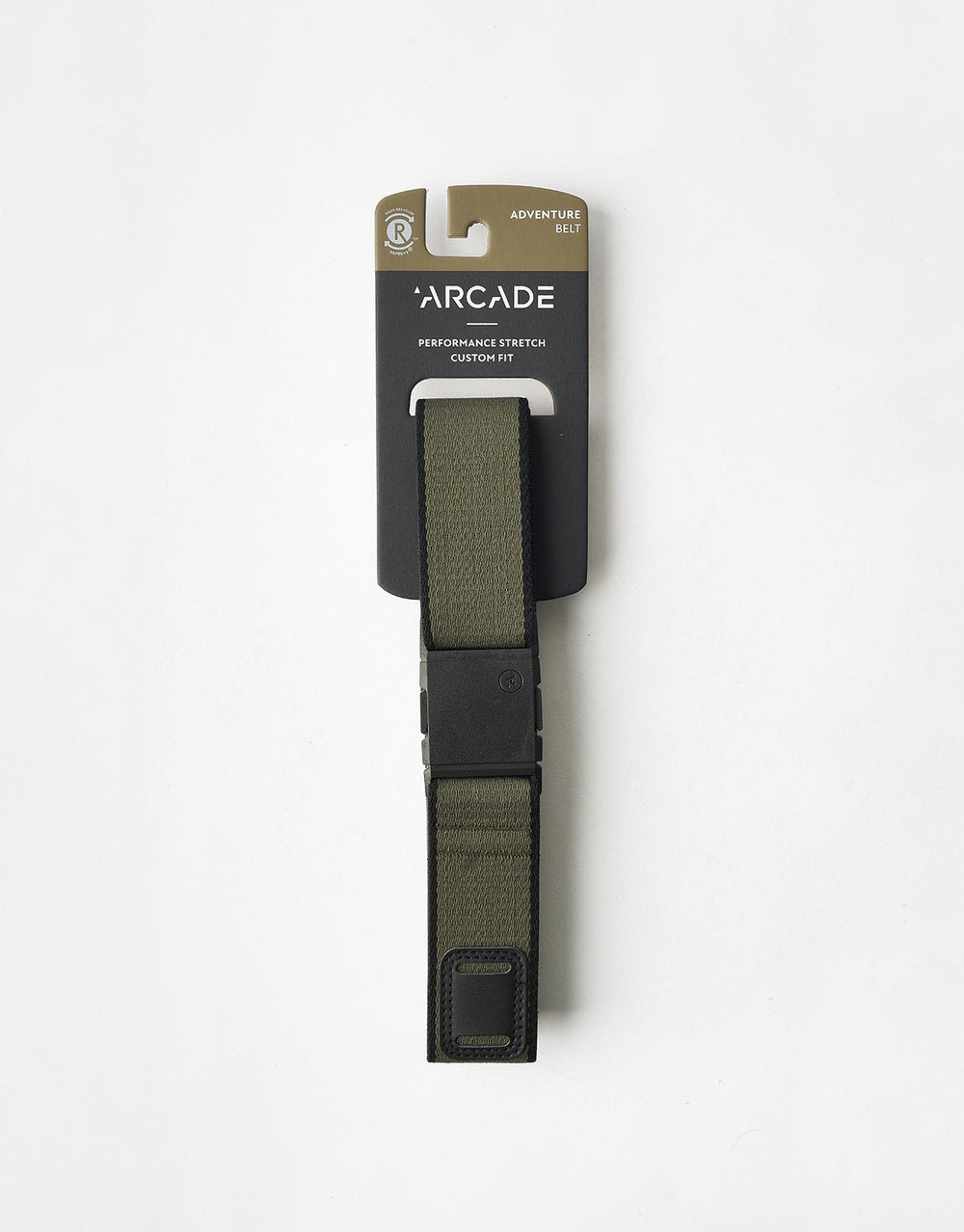 Arcade A2 Blackwood Adventure Series Web Belt - Ivy Green/Black