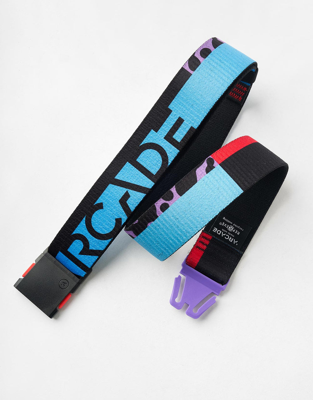 Arcade Sierra Adventure Series Web Belt - Acid Fade/Blue