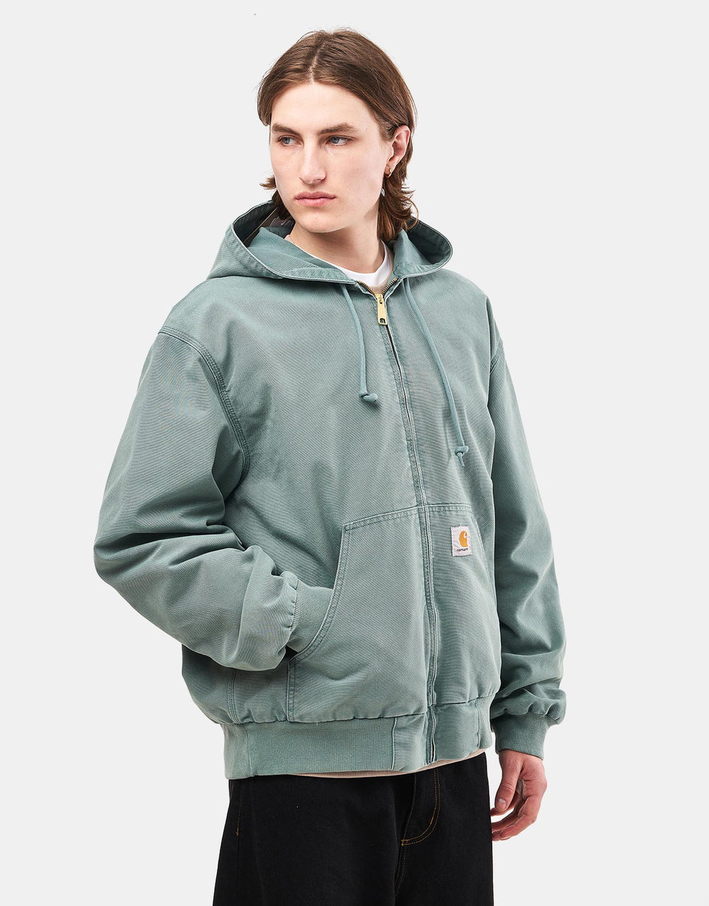 Carhartt WIP OG Active Jacket - Silver Pine (Stone Canvas)