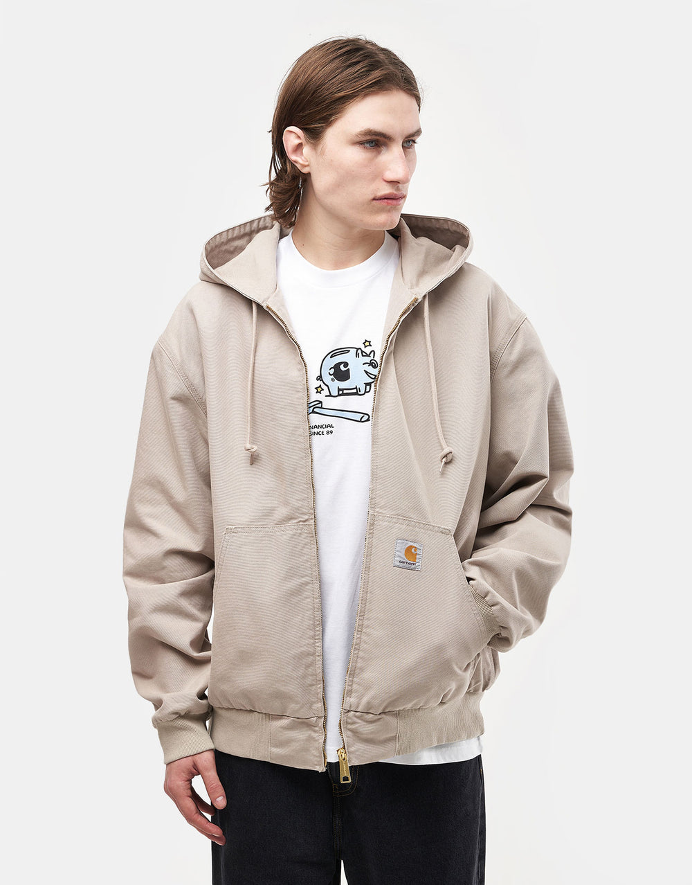 Carhartt WIP OG Active Jacket - Dusky Beige (Stone Canvas)