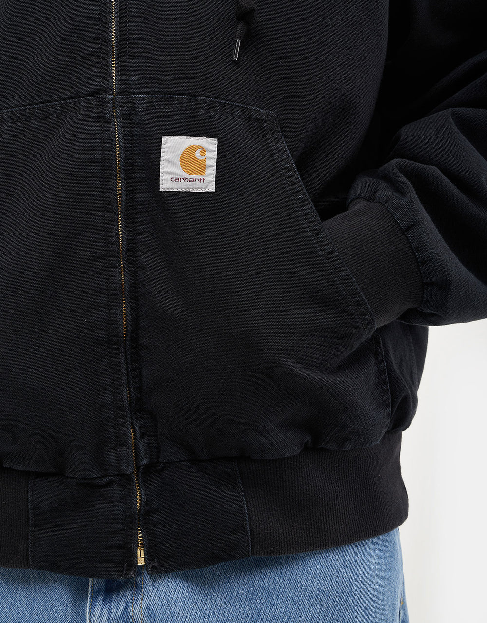 Carhartt WIP OG Active Jacket - Black (Stone Canvas)