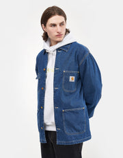 Carhartt WIP OG Chore Coat - Blue (Stone Washed)