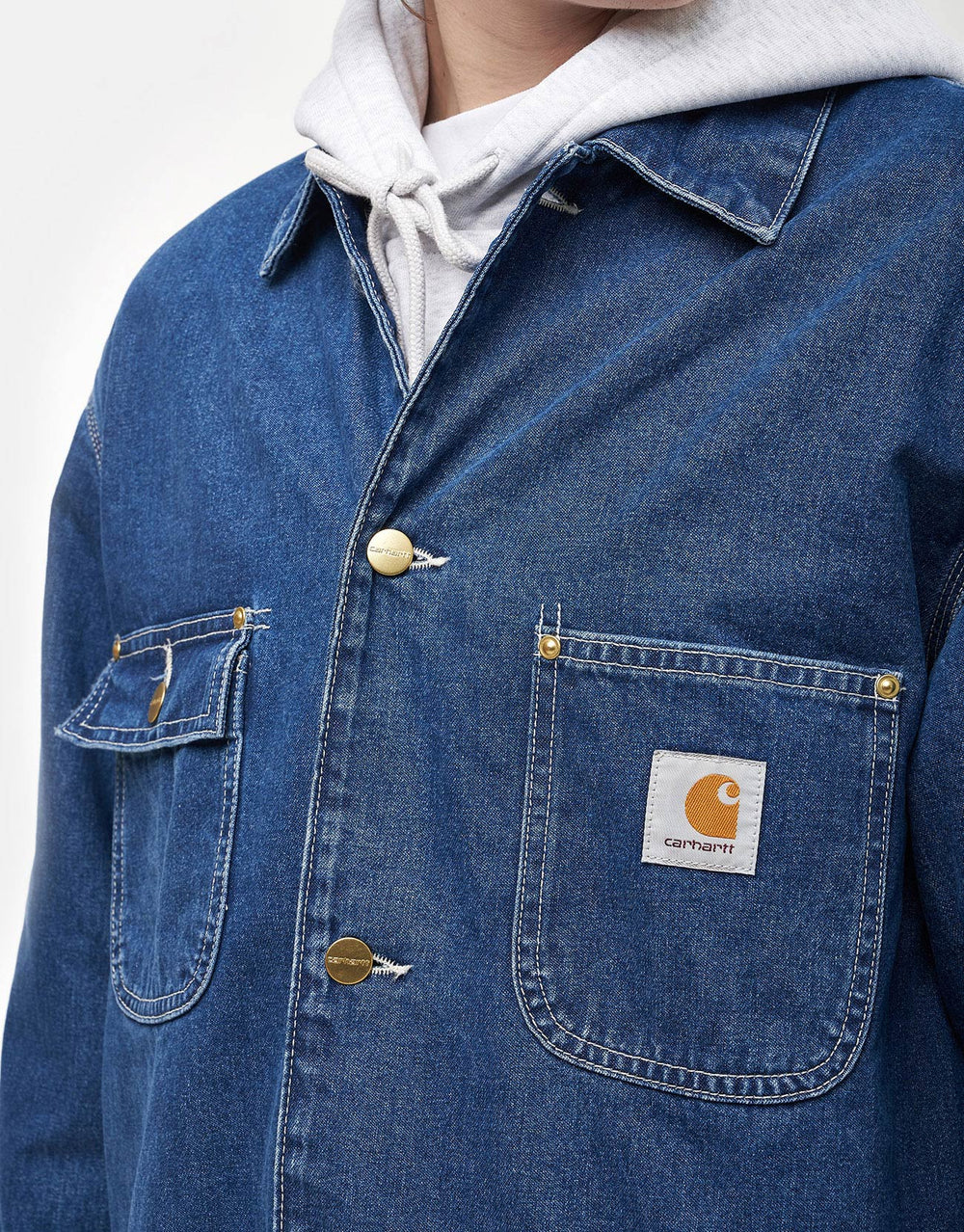 Carhartt WIP OG Chore Coat - Blue (Stone Washed)