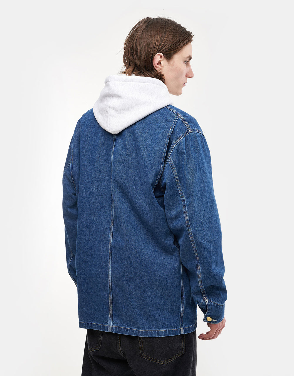 Carhartt WIP OG Chore Coat - Blue (Stone Washed)