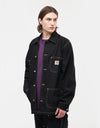 Carhartt WIP OG Chore Coat - Black (One Wash)