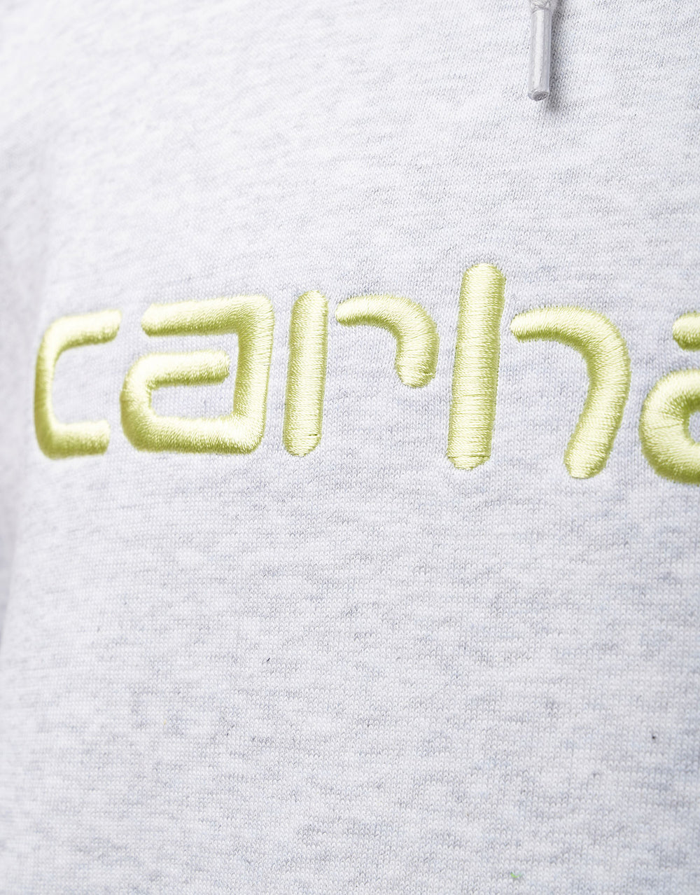 Carhartt WIP Hooded Carhartt Sweat - Ash Heather/Air Green