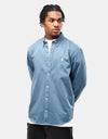 Carhartt WIP L/S Madison Shirt - Icy Water/Wax