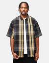 Carhartt WIP S/S Roslin Shirt - Roslin Check/Black/Black