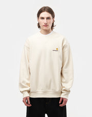 Carhartt WIP American Script Sweatshirt - Natural