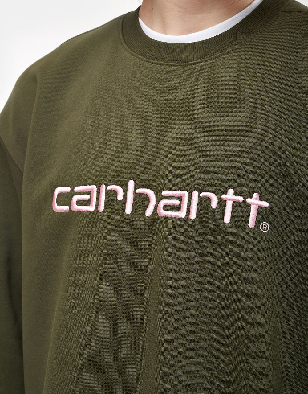 Carhartt WIP Carhartt Sweat - Turtle/Air Pink