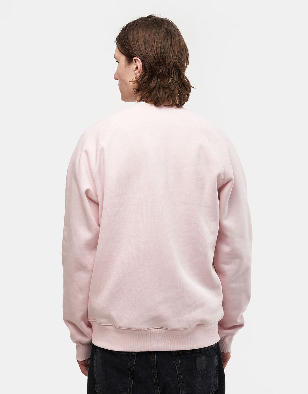 Carhartt WIP Chase Sweat - Air Pink/Gold