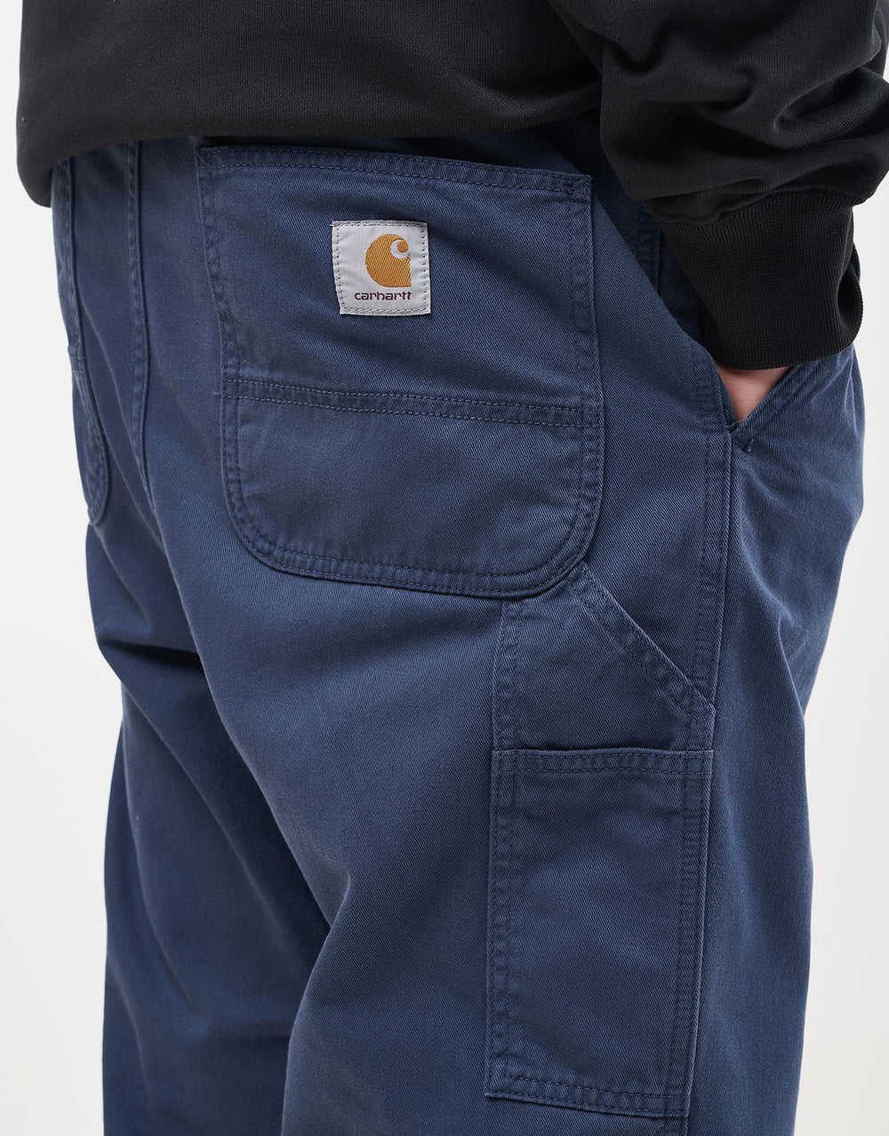 Carhartt WIP Flint Pant - Dusky Blue (Garment Dyed)