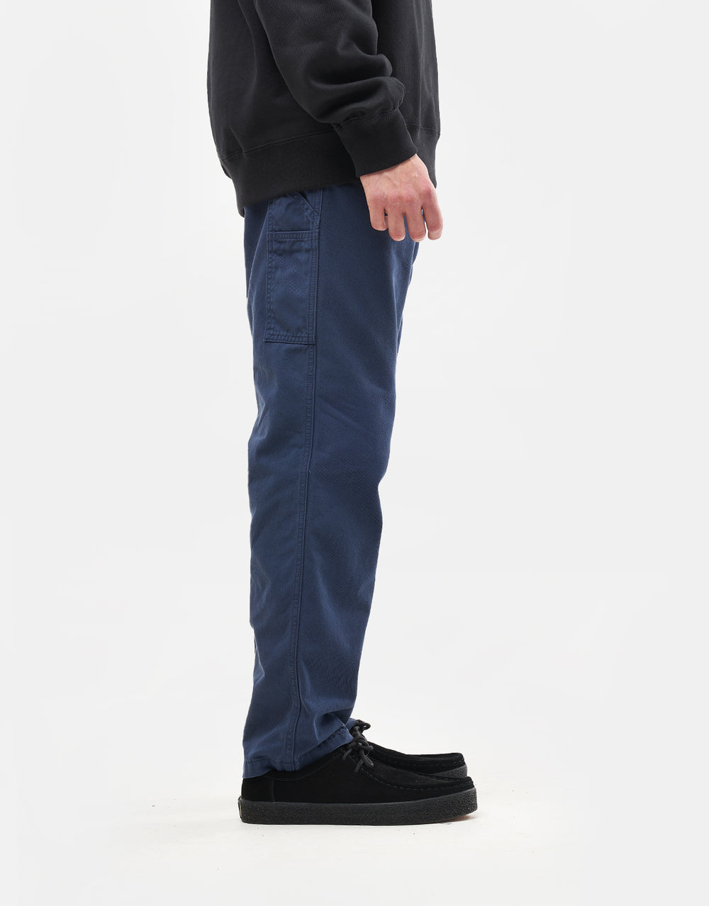 Carhartt WIP Flint Pant - Dusky Blue (Garment Dyed)