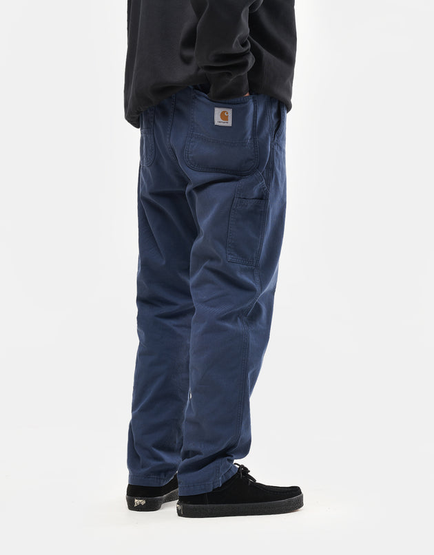 Carhartt WIP Flint Pant - Dusky Blue (Garment Dyed)