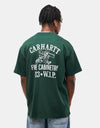 Carhartt WIP Cabinetry T-Shirt - Conifer/White