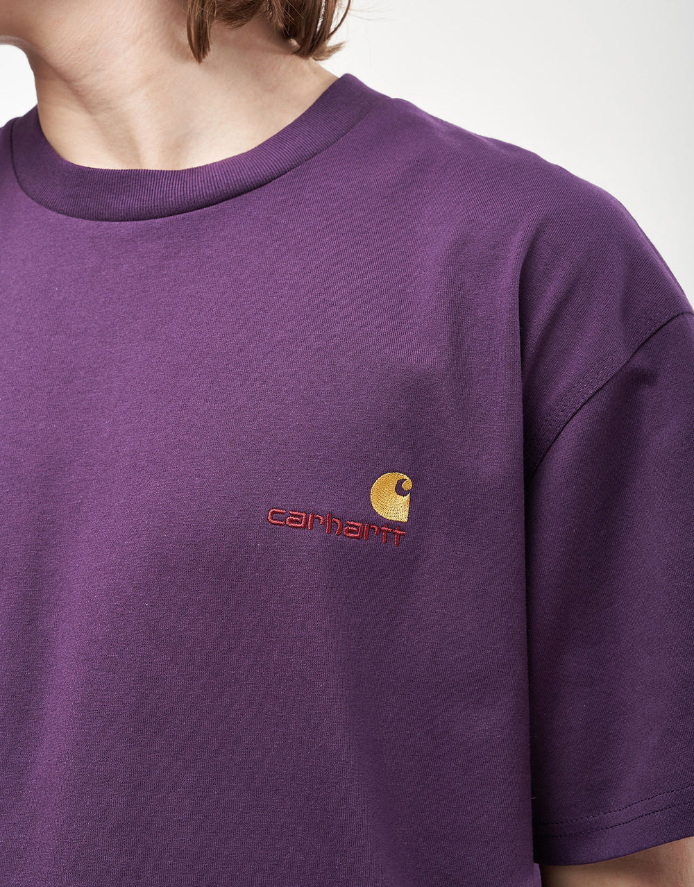 Carhartt WIP American Script T-Shirt - Huckleberry