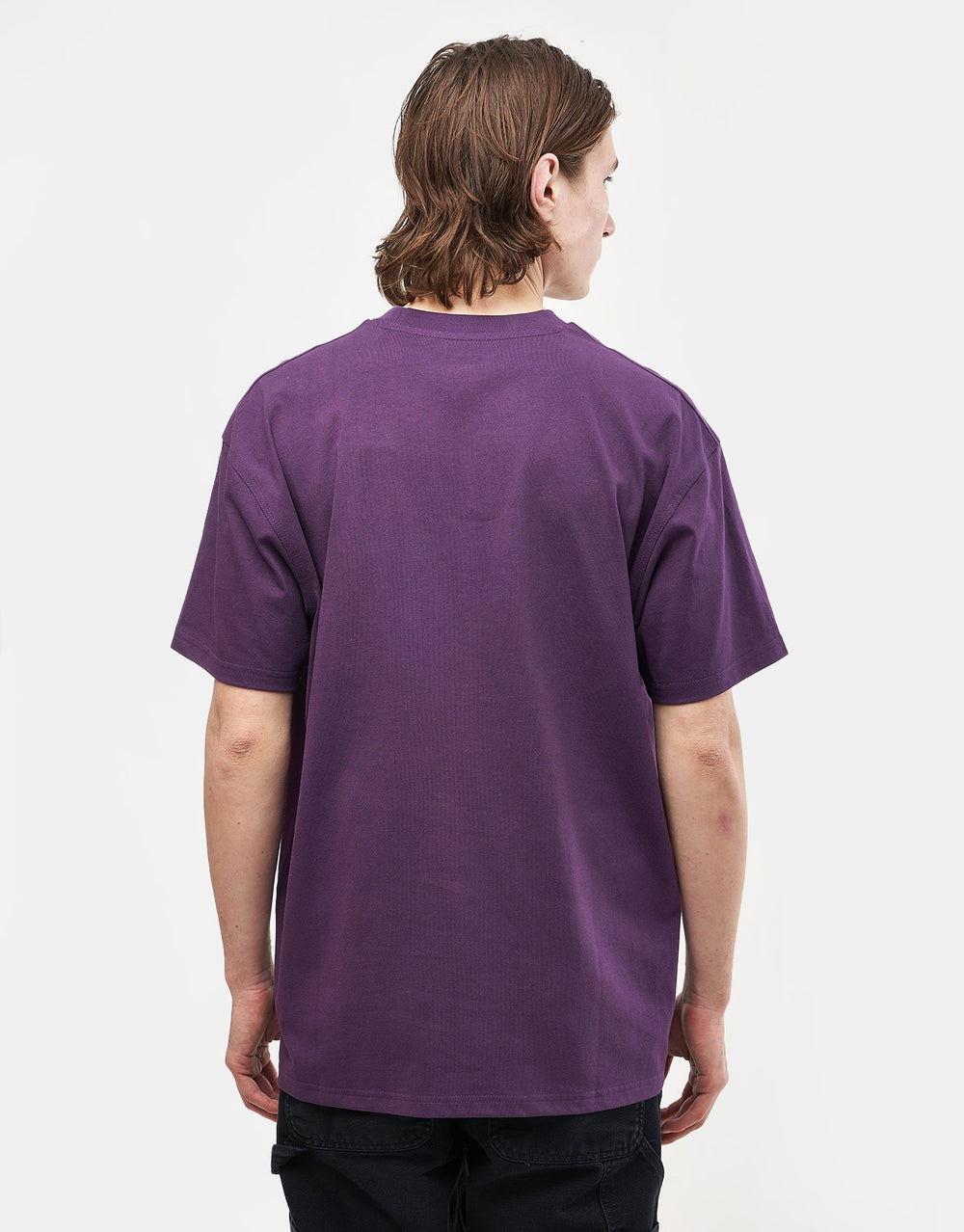 Carhartt WIP American Script T-Shirt - Huckleberry