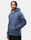 Carhartt WIP Hooded Chase Jacket - Dusky Blue/Gold