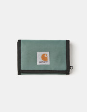 Carhartt WIP Alec Tri-Fold Velcro Wallet - Silver Pine