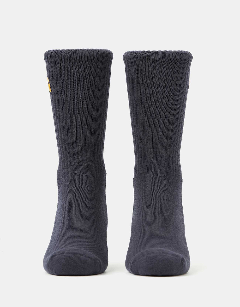 Carhartt WIP Chase Crew Socks - Dark Navy/Gold