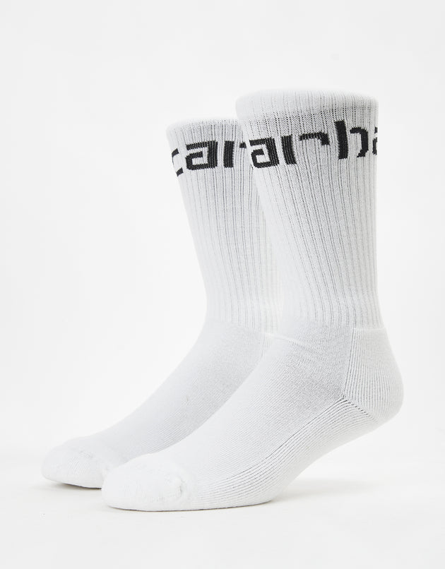 Carhartt WIP Carhartt Crew Socks - White/Black