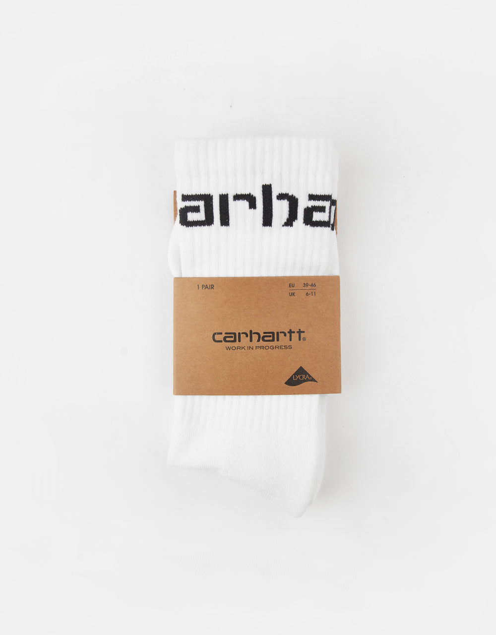 Carhartt WIP Carhartt Crew Socks - White/Black