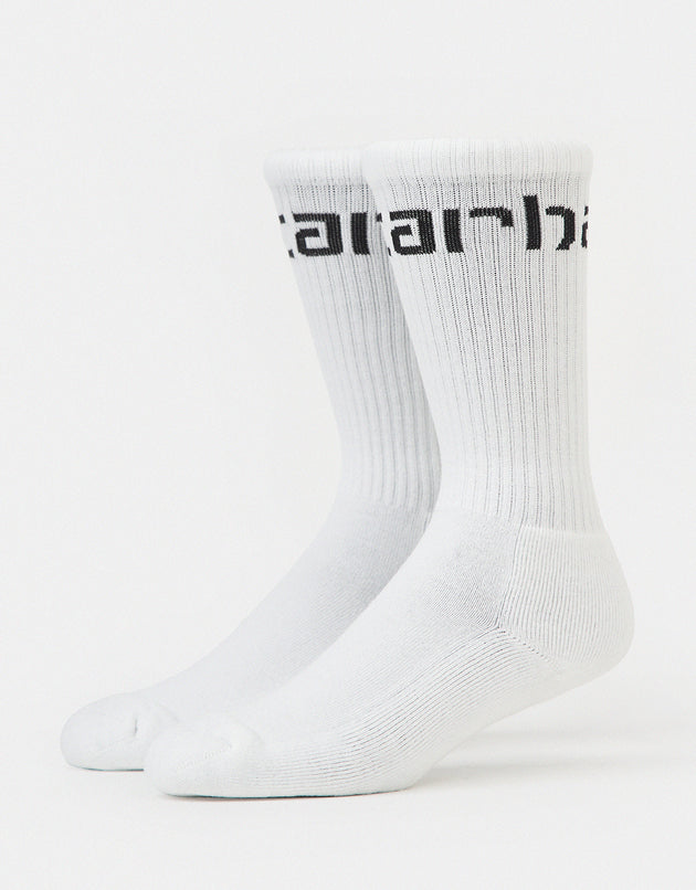 Carhartt WIP Carhartt Crew Socks - White/Black